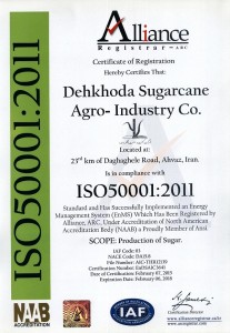 Dehkhoda - ISO50001